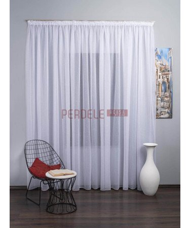 Perdea sable, alb Perdea sable, alb
