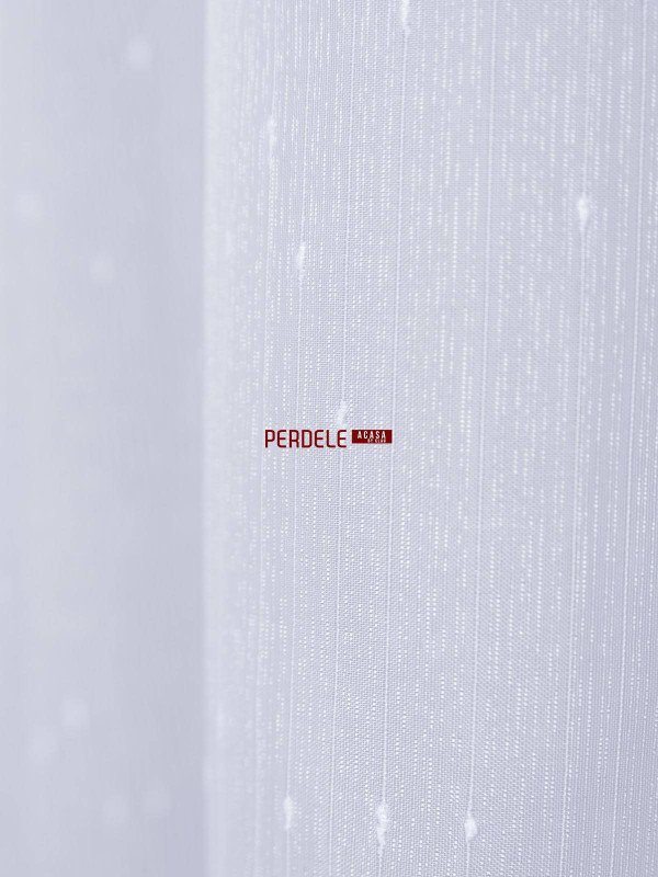 Perdea sable, alb