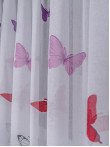 Perdea tip in fluturi multicolori