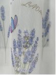 Perdea tip in, model lavanda/fluturi