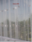Perdea tulle alb,gri