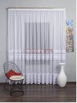 Perdea tulle alb