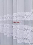 Perdea tulle alb