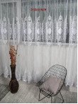 Perdea tulle alb