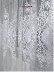 Perdea tulle alb