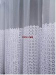 Perdea tulle alb