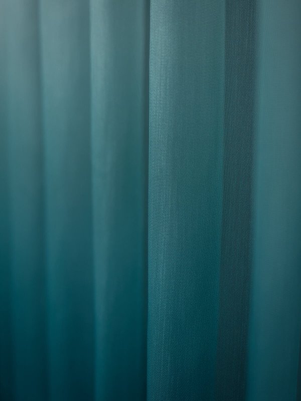 Perdea tulle bamboo verde/turqoise degrade Perdea tulle bamboo verde/turqoise degrade