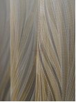 Perdea tulle bordura maro,bej