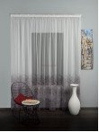 Perdea tulle bordura mov