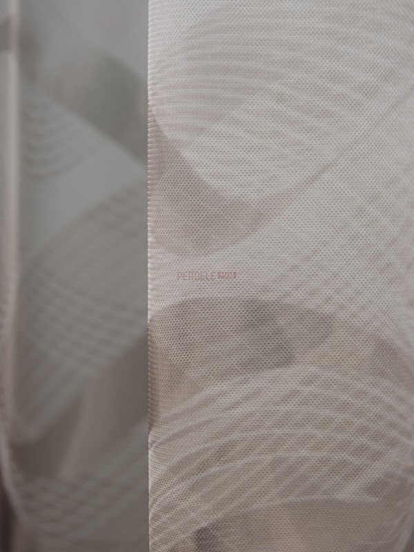 Perdea tulle bordura bej