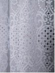 Perdea tulle brodat, alb Perdea tulle brodat, alb