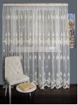 Perdea tulle brodat crem