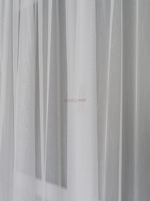 Perdea tulle brodat crem
