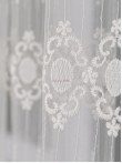 Perdea tulle brodat crem