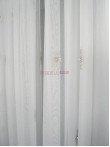 Perdea tulle brodat, ivoire/ crem