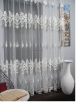 Perdea tulle brodat ivoire