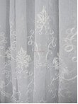 Perdea borangic brodat ivoire