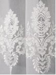 Perdea tulle brodat crem