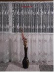 perdea tulle crem/auriu