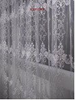 perdea tulle crem/auriu