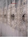 Perdea tulle crem