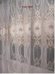 perdea tulle decor catifea si pietre ,crem/bej perdea tulle decor catifea si pietre ,crem/bej