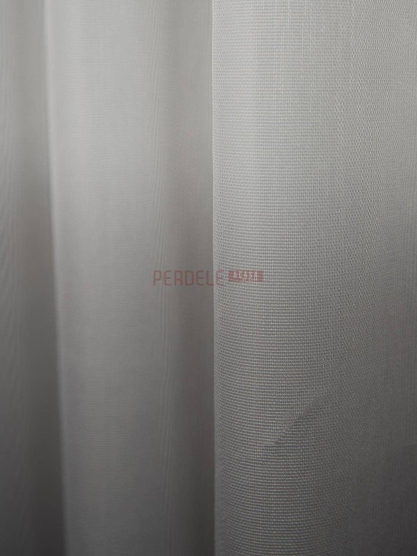 Perdea tulle degrade, alb/negru