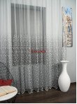 Perdea tulle degrade gri Perdea tulle degrade gri