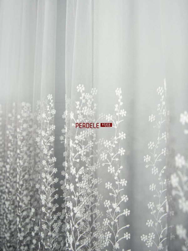 Perdea tulle degrade gri Perdea tulle degrade gri