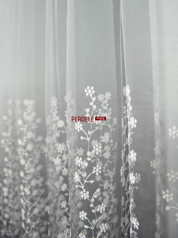 Perdea tulle degrade gri Perdea tulle degrade gri