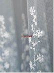 Perdea tulle degrade verde