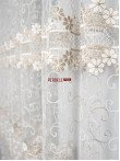 Perdea tulle ivoire,bej