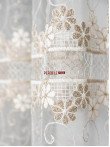 Perdea tulle ivoire,bej