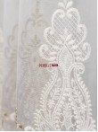 Perdea tulle ivoire,bej