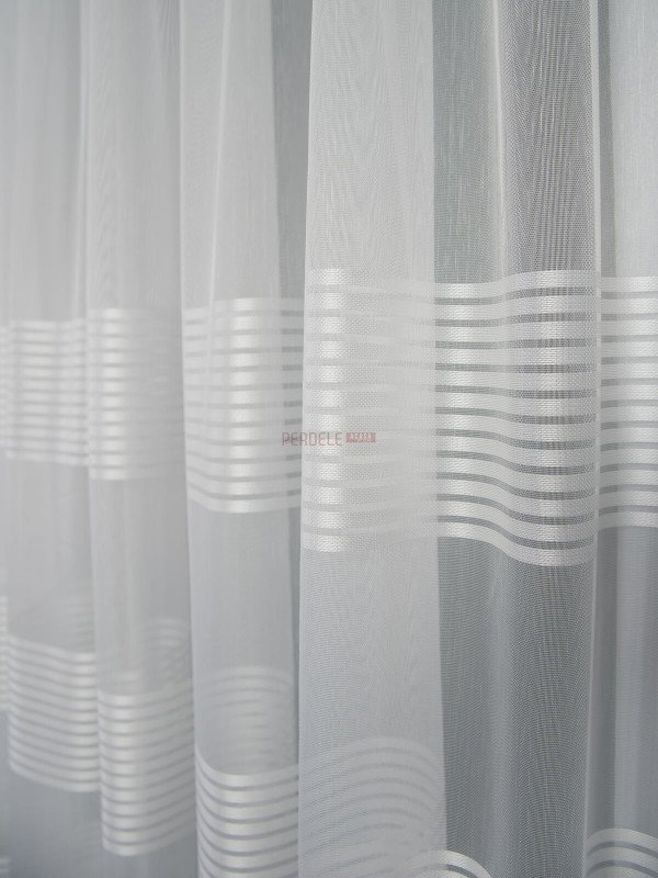 Perdea tulle, ivoire