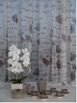 Perdea tulle, model cesti-cafea Perdea tulle, model cesti-cafea