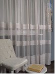 Perdea tulle roz