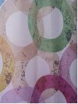 Perdea voal cercuri multicolore Perdea voal cercuri multicolore