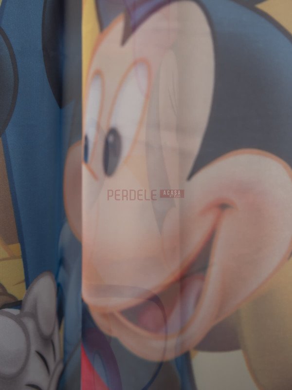 Perdea voal model copii Mikey/Minnie