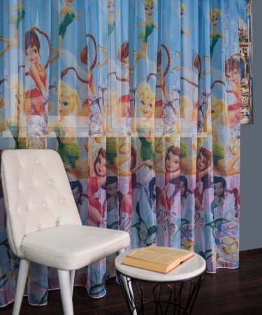 Perdea voal model copii