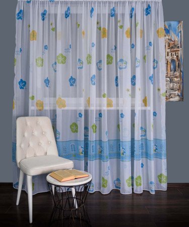 Perdea voal model copii