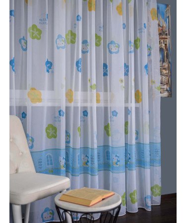 Perdea voal model copii