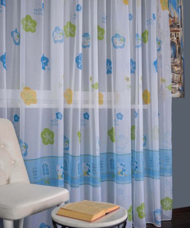 Perdea voal model copii