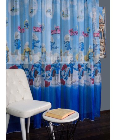 Perdea voal model copii