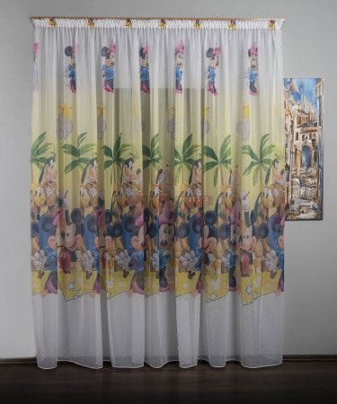 Perdea voal model pentru copii