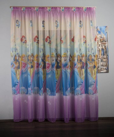 Perdea voal model pentru copii