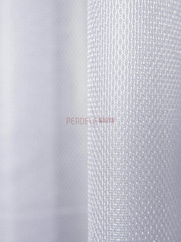 Perdea voal tip plasa, alb Perdea voal tip plasa, alb