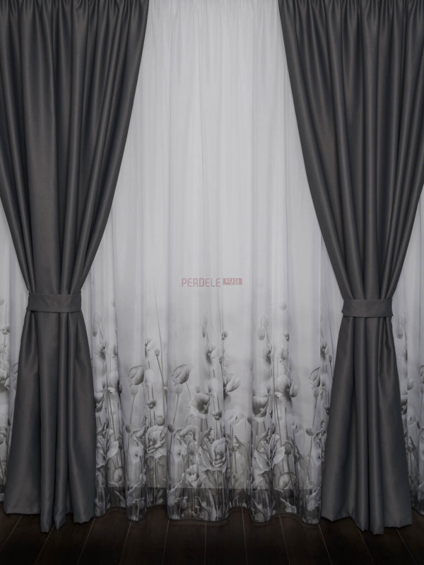 Set perdea si draperie Ada