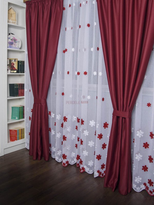 Set perdea si draperie Sânziana
