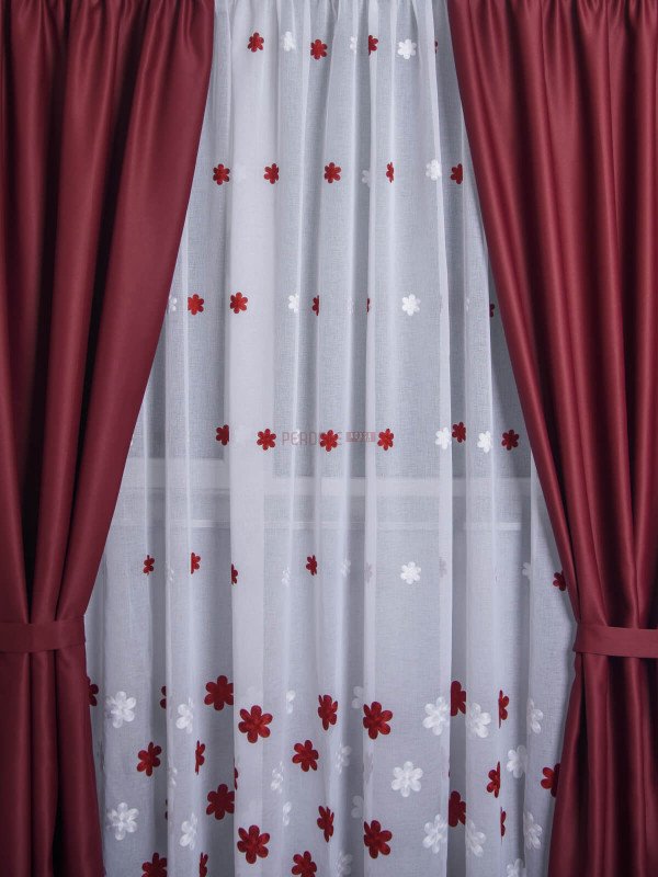 Set perdea si draperie Sânziana